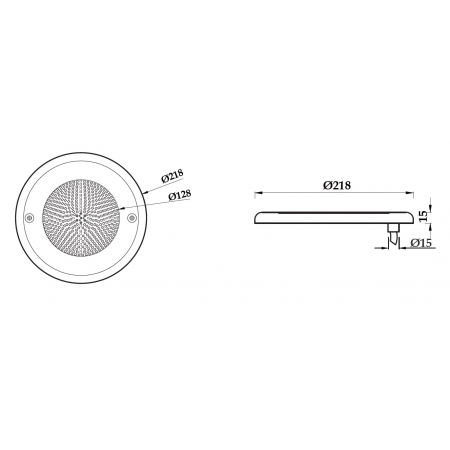 Lampa basenowa LED PHJ-WM-SS218  12 / 18 / 25 Watt, dowolny kolor+ RGB